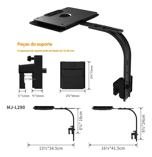 Luminária MJL290 Blue Maxspect